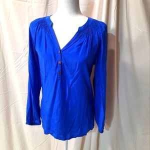Lilly pulitzer blouse blue
